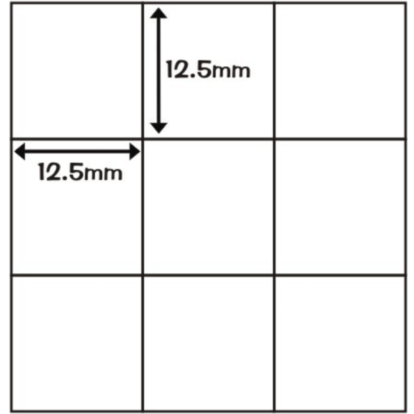 Mini Mesh Dimensions